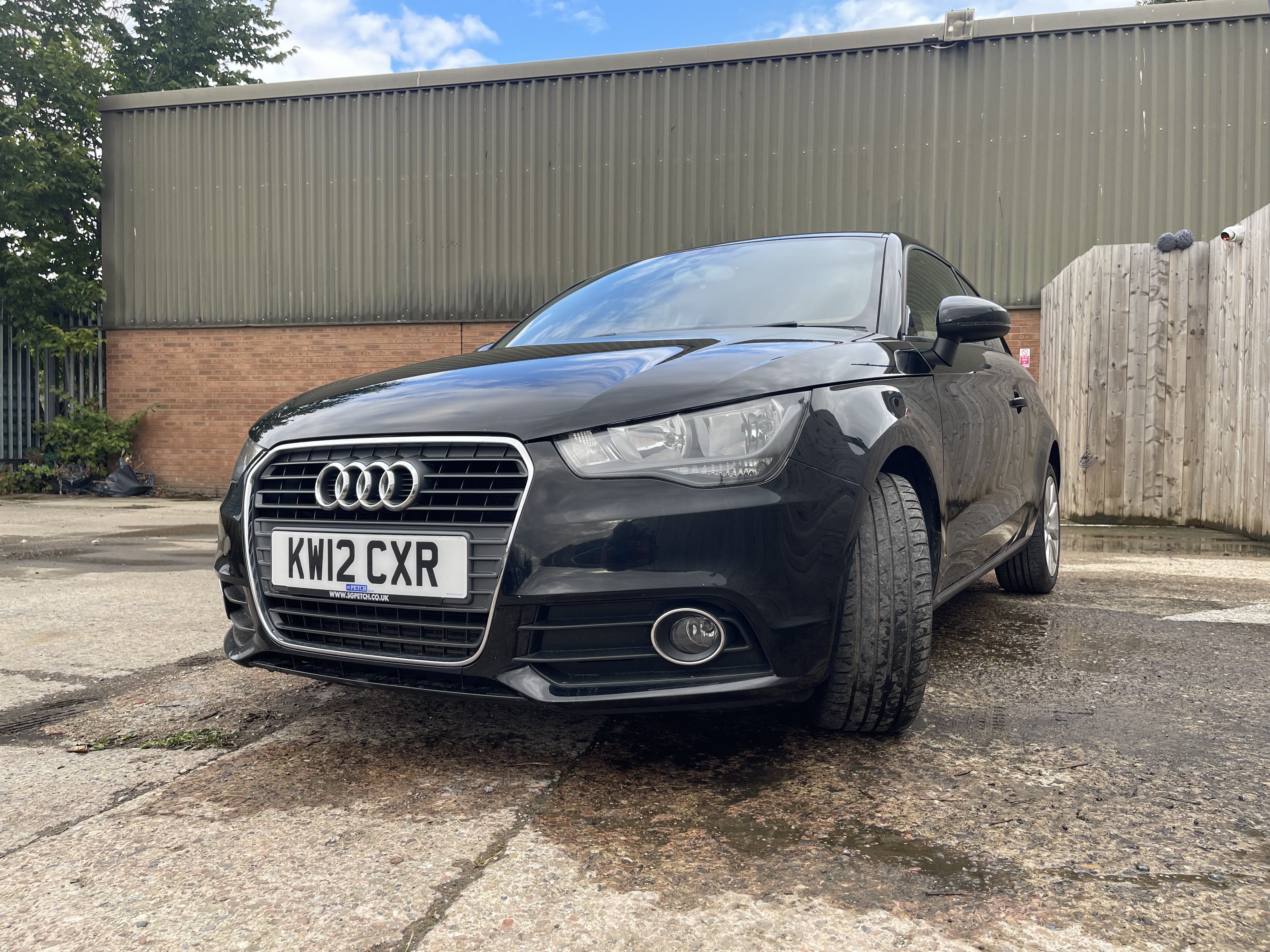 2012 Audi A1 1.6 TDI Sport Euro 5 (s/s) 3dr view 3